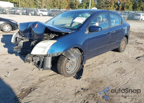 2010 Nissan Sentra 2.0 z USA, uszkodzony, nr VIN 3N1AB6AP0AL615958